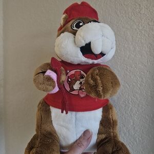 Valentine Buc-ee Stuffed Animal